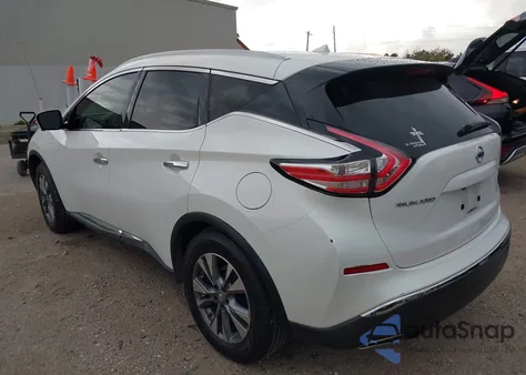 2015 Nissan Murano Sl из США, поврежденный, VIN 5N1AZ2MG5FN232145
